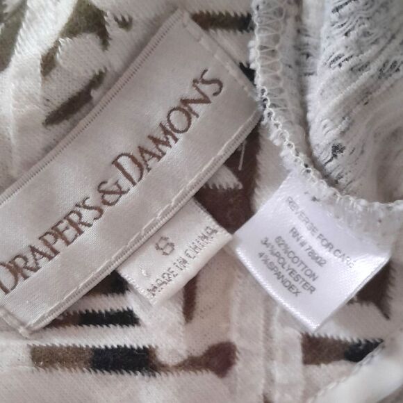 Draper's Damon, Stylish Black Brown and White Women's Jacket - Picture 7 of 17